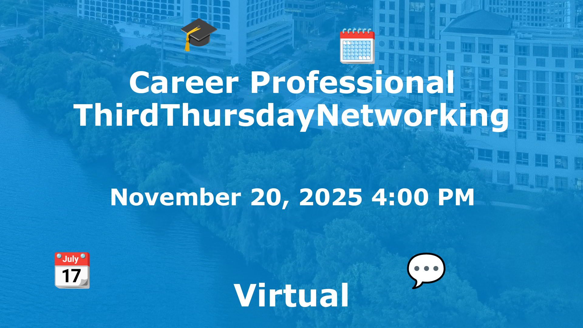 Career Professional ThirdThursdayNetworking  event image